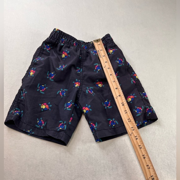 KAILUA SURF Swim Trunks Quick Dry Board Shorts with Mesh Turtle Print size 5-6 - Picture 2 of 7